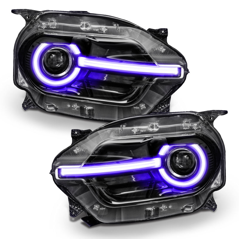 Oracle 2021 Ford Bronco Sport RGB+W Headlight DRL + Halo - ColorSHIFT w/o Controller