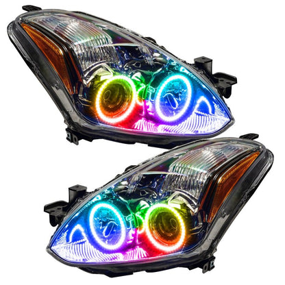 Oracle Nissan Altima Coupe 10-12 Halo Kit - ColorSHIFT w/ Simple Controller