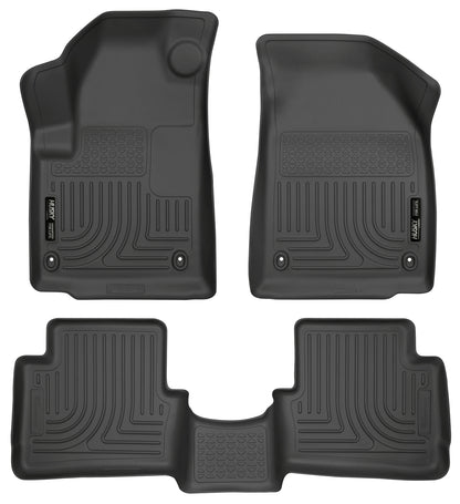 Weatherbeater Front & 2nd Seat Floor Liners For 2013-2016 Dart Husky Liners