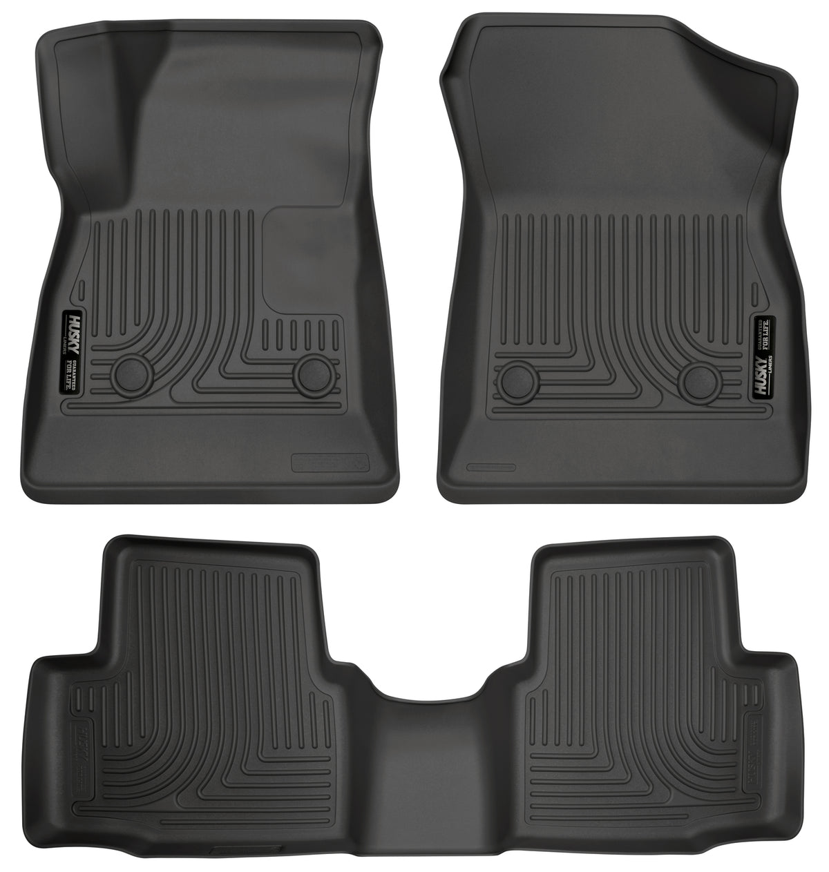 Weatherbeater Front & 2nd Seat Floor Liners For 2016-2019 Cruze Husky Liners