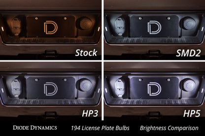 Diode Dynamics 194 LED Bulb HP3 LED Warm - White Short (Pair)