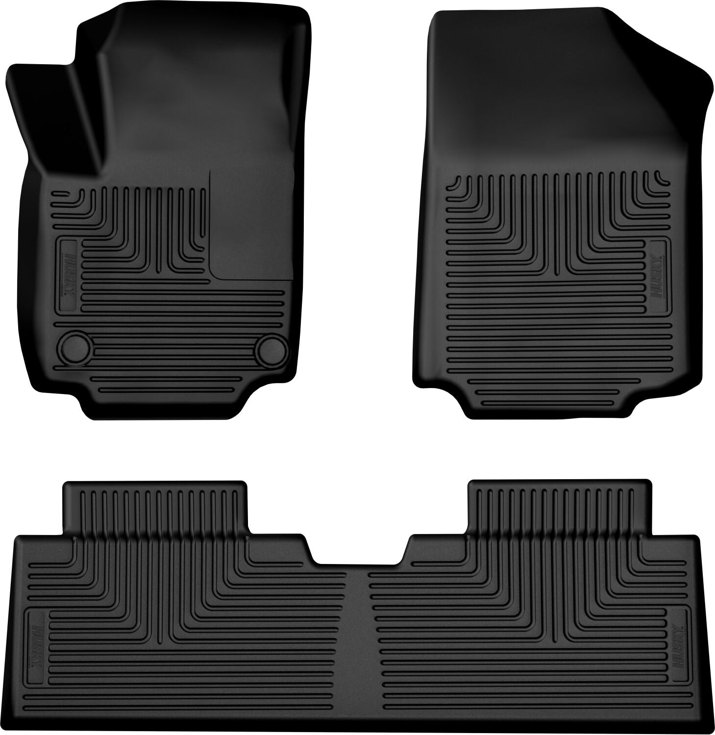 Weatherbeater Front & 2nd Seat Floor Liners For 2025 Equinox/Terrain Husky Liners