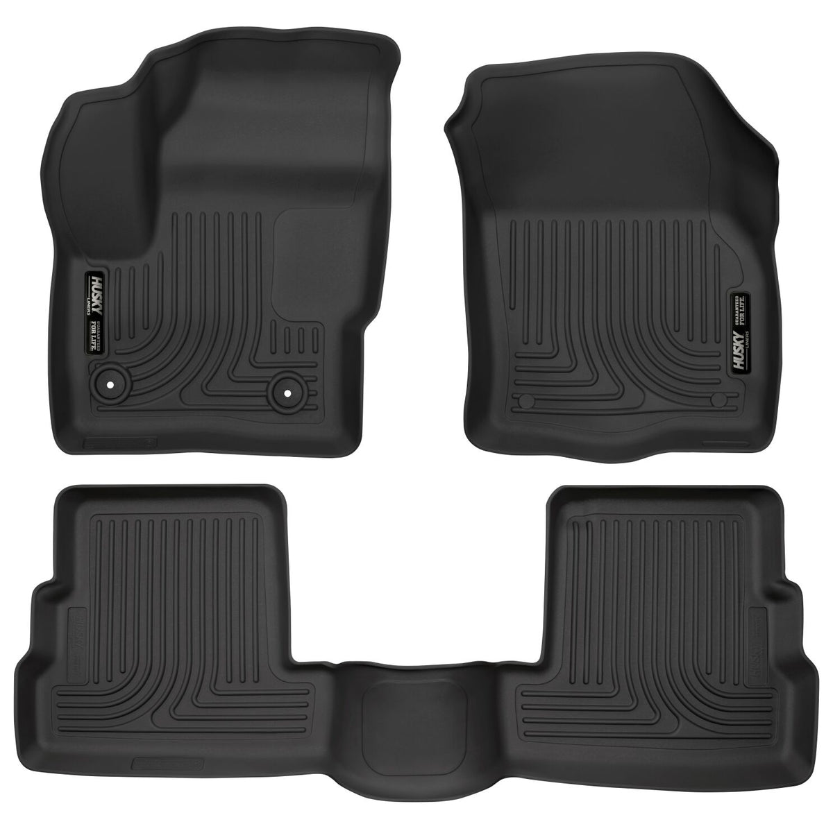 Weatherbeater Front & 2nd Seat Floor Liners For 2015-2019 MKC Husky Liners