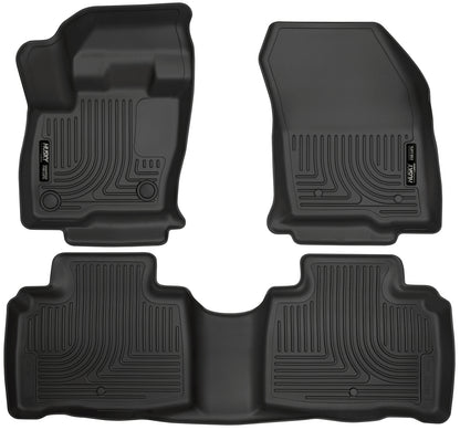 Weatherbeater Front & 2nd Seat Floor Liners For 2016-2023 MKX/Nautilus Husky Liners