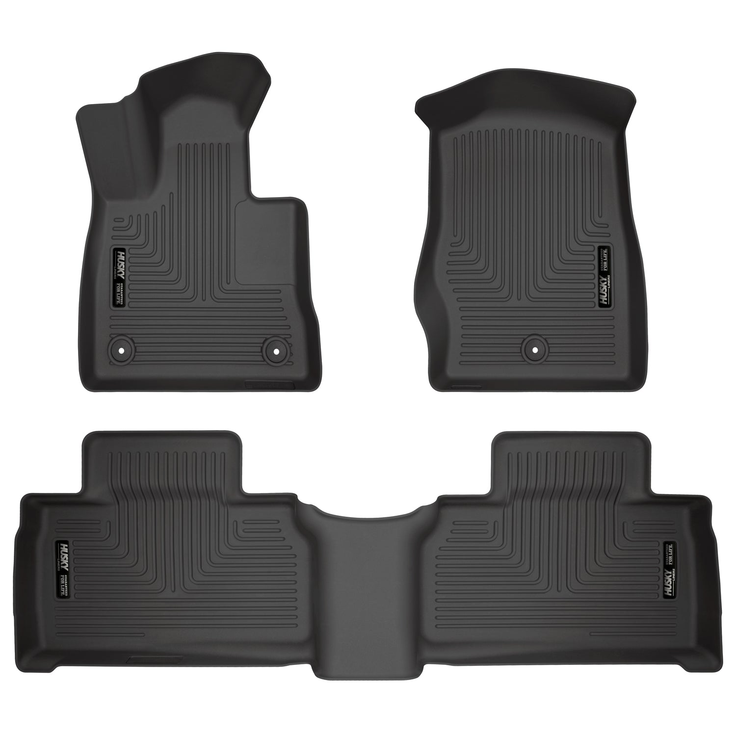Weatherbeater Front & 2nd Seat Floor Liners For 2020-2025 Explorer Husky Liners