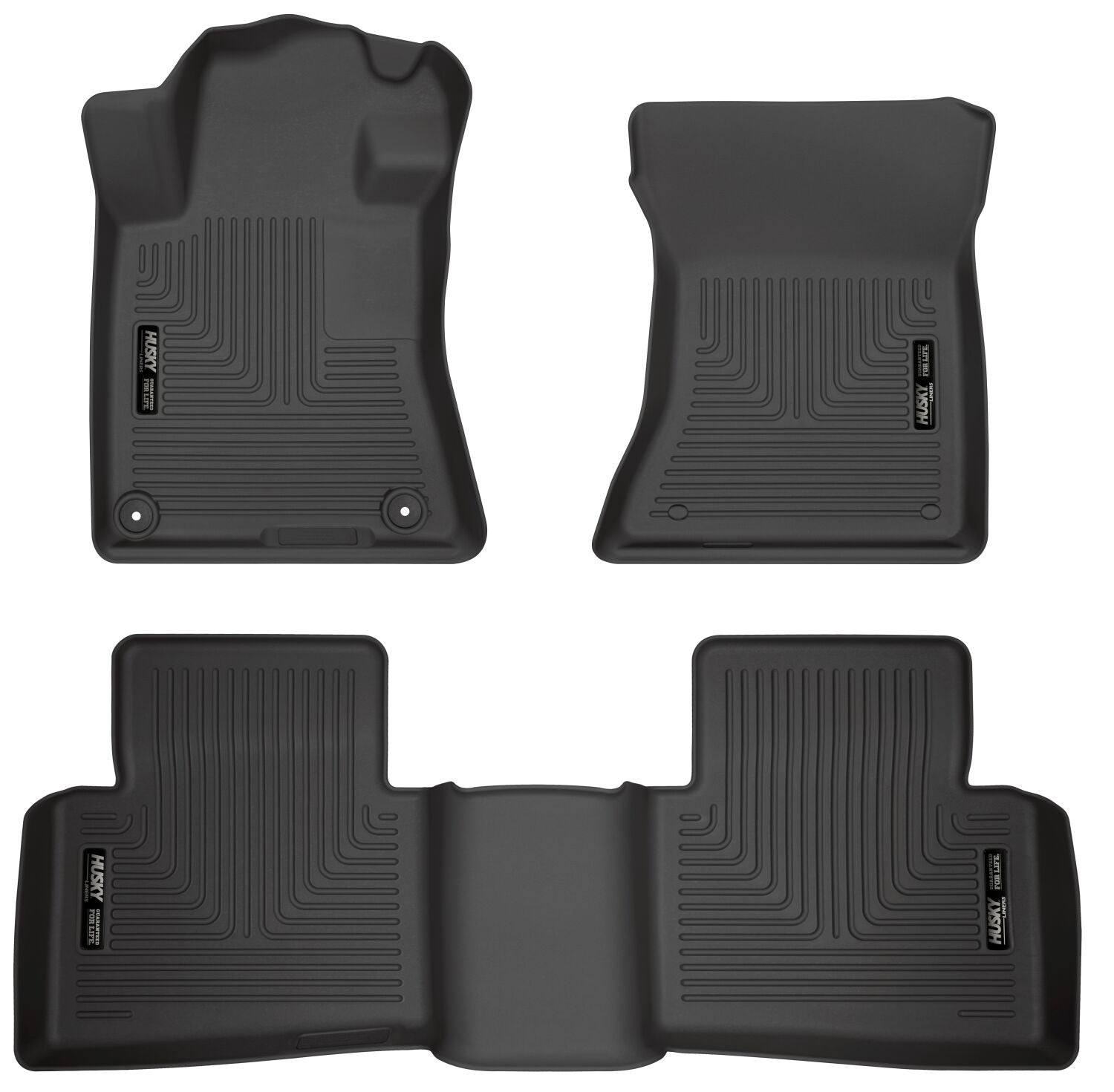 Weatherbeater Front & 2nd Seat Floor Liners For 2019-2025 Altima Husky Liners