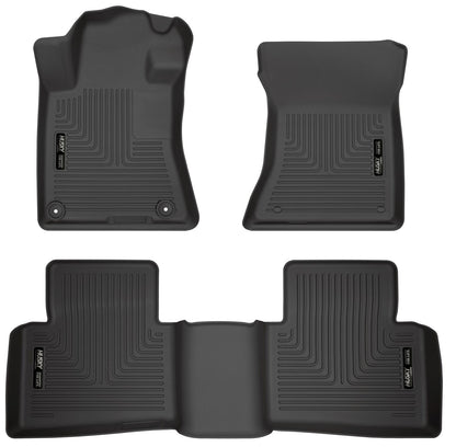 Weatherbeater Front & 2nd Seat Floor Liners For 2019-2025 Altima Husky Liners