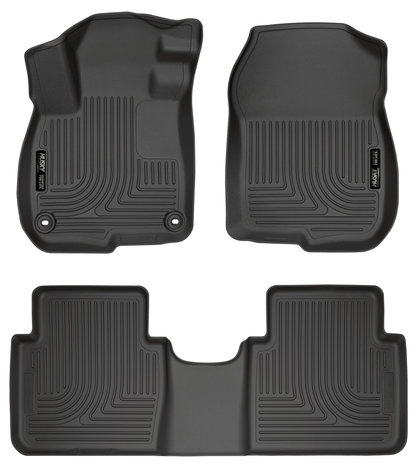 Weatherbeater Front & 2nd Seat Floor Liners For 2017-2022 CR-V Husky Liners