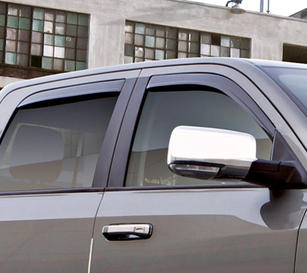 Ventvisor Deflector for 2013-2020 Ford Fusion Smoke Low Profile In-Channel Mount 4 Piece AVS