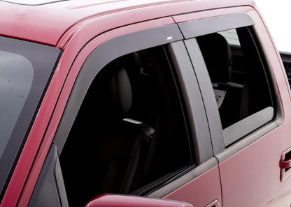 Ventvisor Deflector for 2012-2018 Ford Focus Sel and More Smoke Low Profile In-Channel Mount 4 Piece AVS