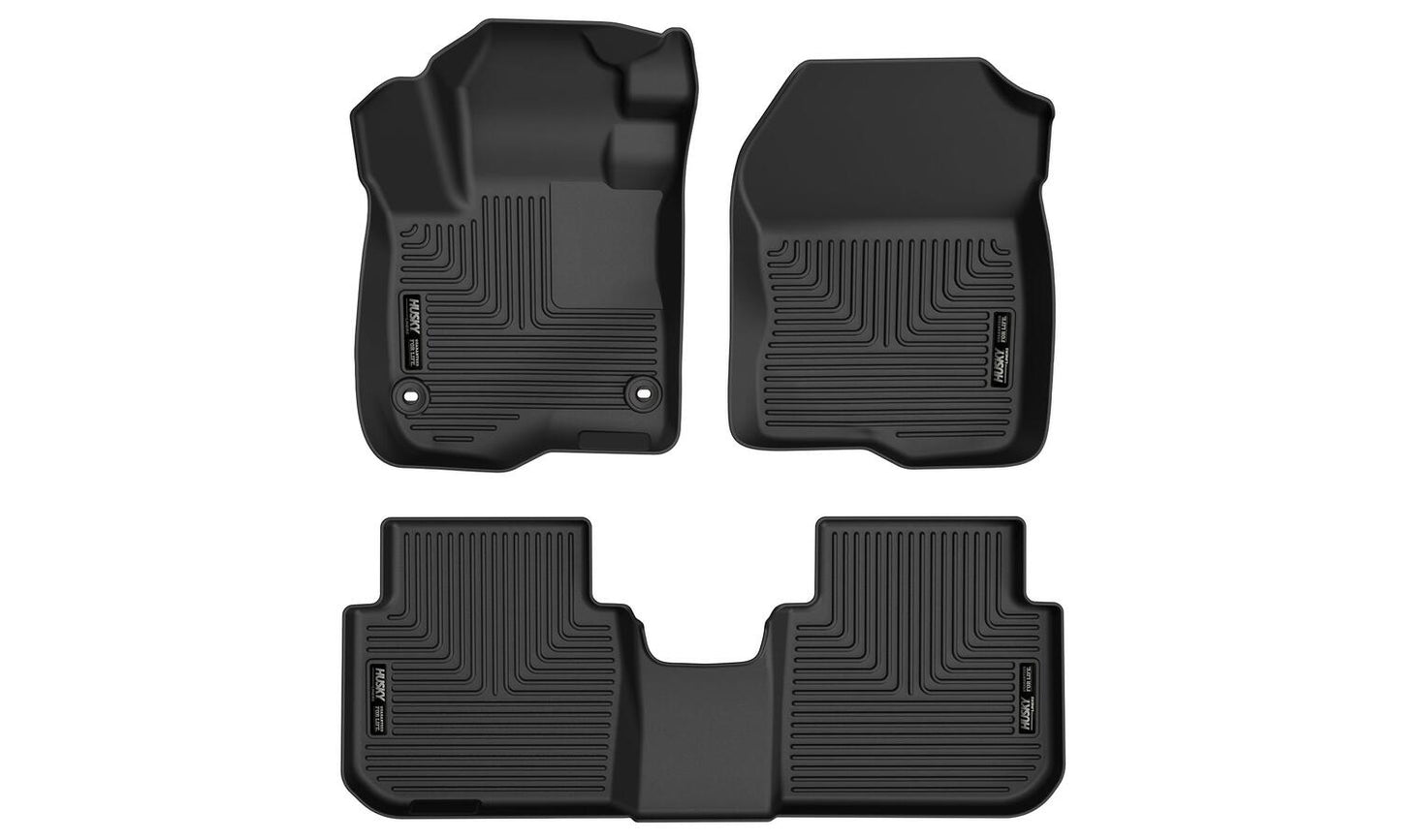 Weatherbeater Front & 2nd Seat Floor Liners For 2023-2025 CR-V Husky Liners