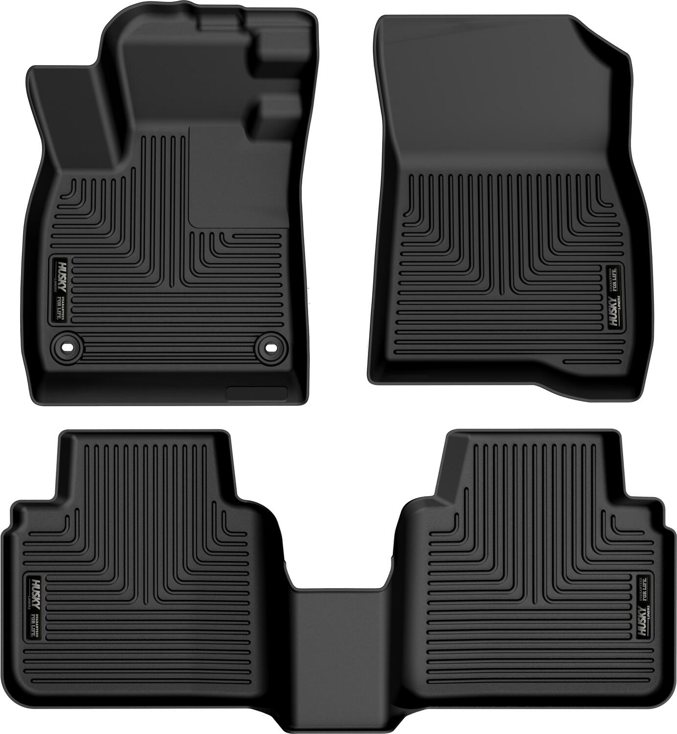Weatherbeater Front & 2nd Seat Floor Liners For 2023-2025 Accord Husky Liners