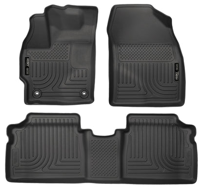 Weatherbeater Front & 2nd Seat Floor Liners For 2015 Prius Husky Liners