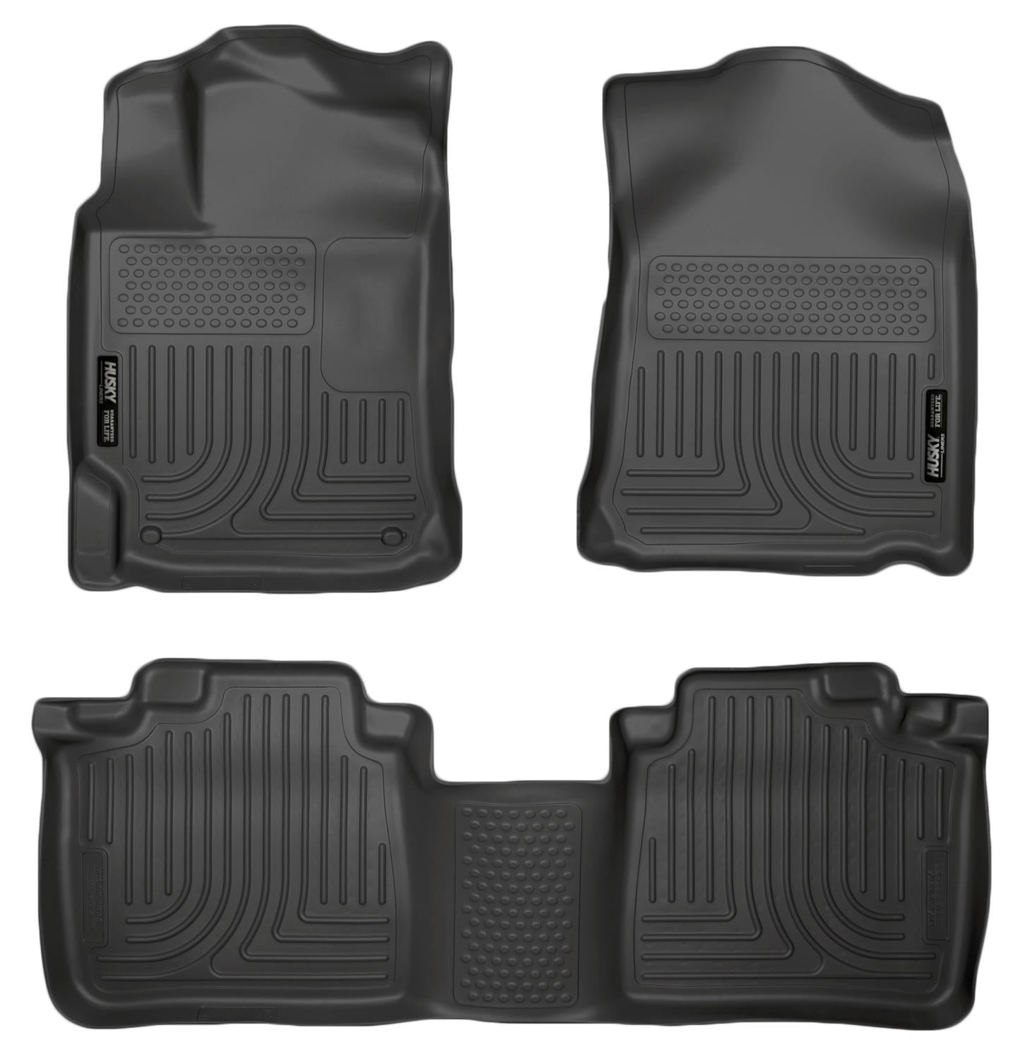 Weatherbeater Front & 2nd Seat Floor Liners For 2010-2015 RX350/RX450h Husky Liners