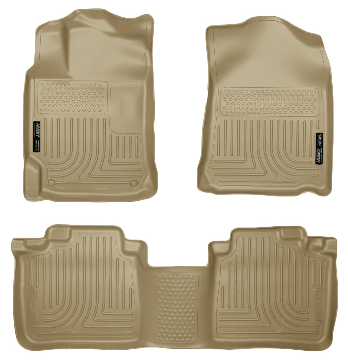 Weatherbeater Front & 2nd Seat Floor Liners For 2010-2015 RX350/RX450h Husky Liners
