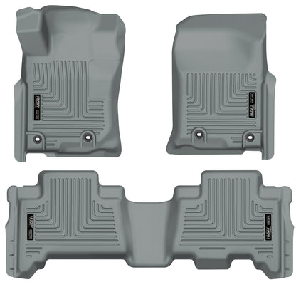 Weatherbeater Front & 2nd Seat Floor Liners For 2013-2024 4Runner/GX460 Husky Liners