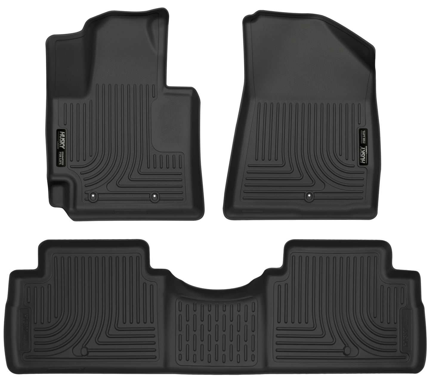 Weatherbeater Front & 2nd Seat Floor Liners For 2014-2019 Soul Husky Liners