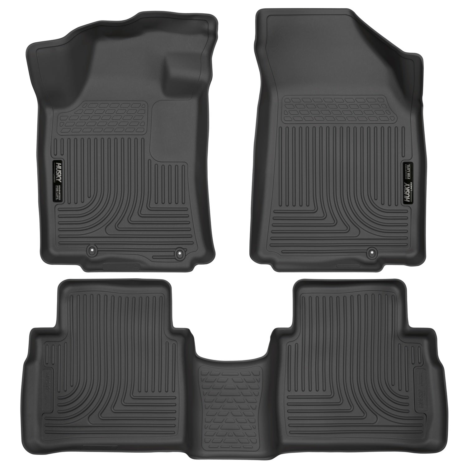 Weatherbeater Front & 2nd Seat Floor Liners For 2016-2021 Maxima Husky Liners