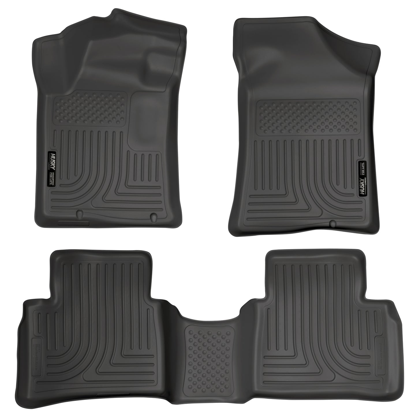 Weatherbeater Front & 2nd Seat Floor Liners For 2013-2018 Altima Husky Liners
