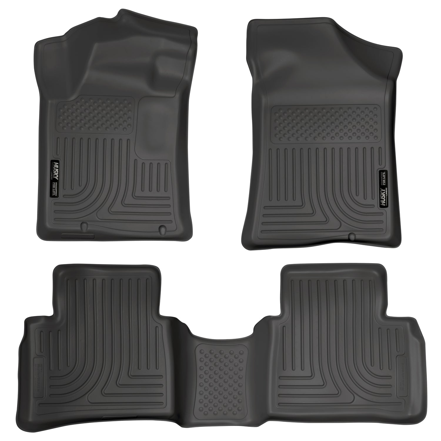 Weatherbeater Front & 2nd Seat Floor Liners For 2013-2018 Altima Husky Liners