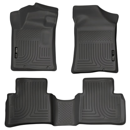 Weatherbeater Front & 2nd Seat Floor Liners For 2013-2018 Altima Husky Liners