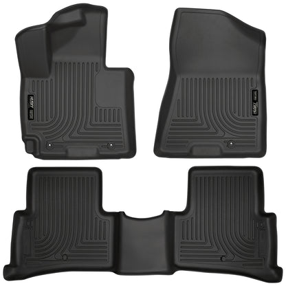 Weatherbeater Front & 2nd Seat Floor Liners For 2016-2018 Tucson Husky Liners