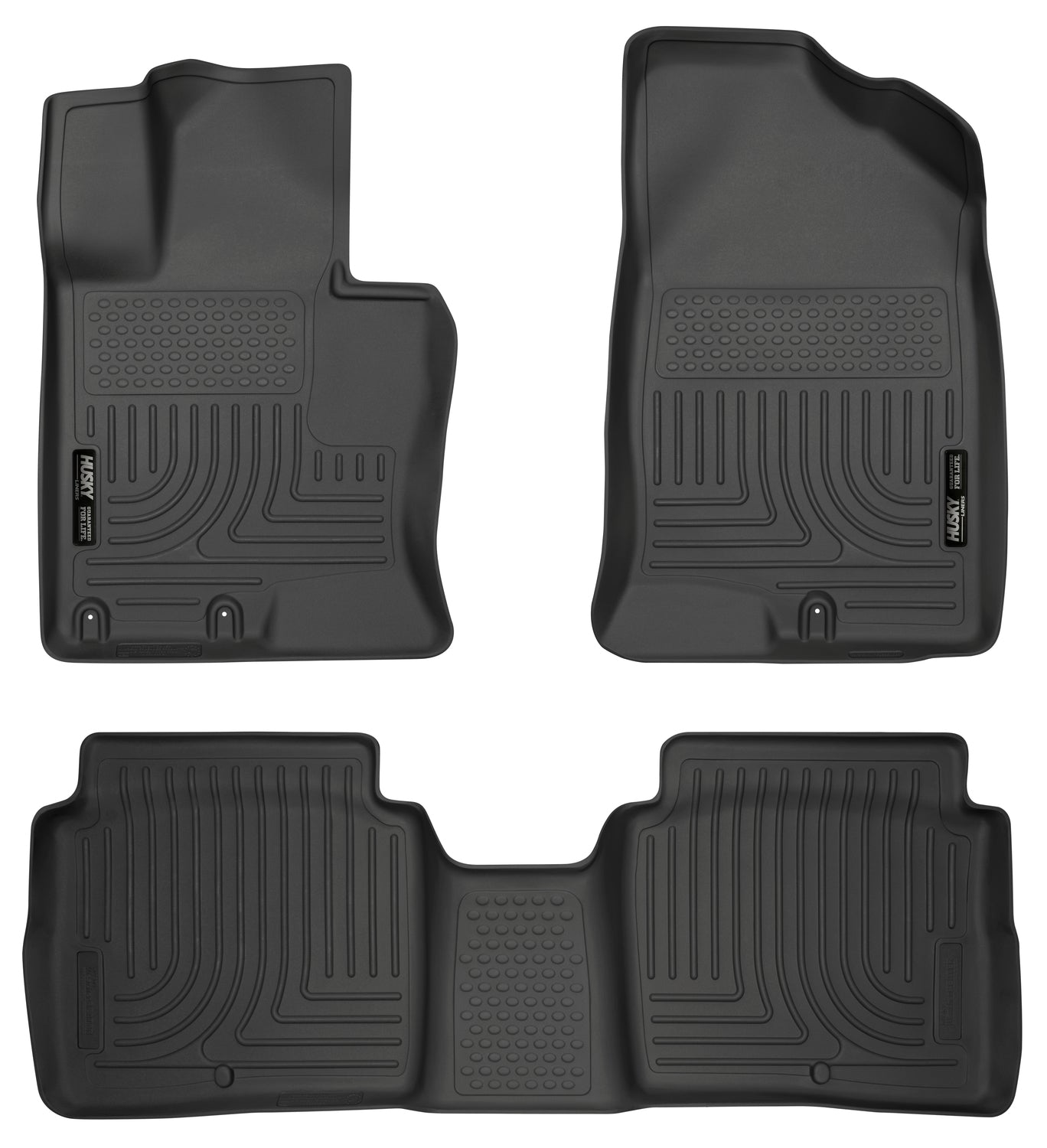 Weatherbeater Front & 2nd Seat Floor Liners For 2011-2015 Optima Husky Liners