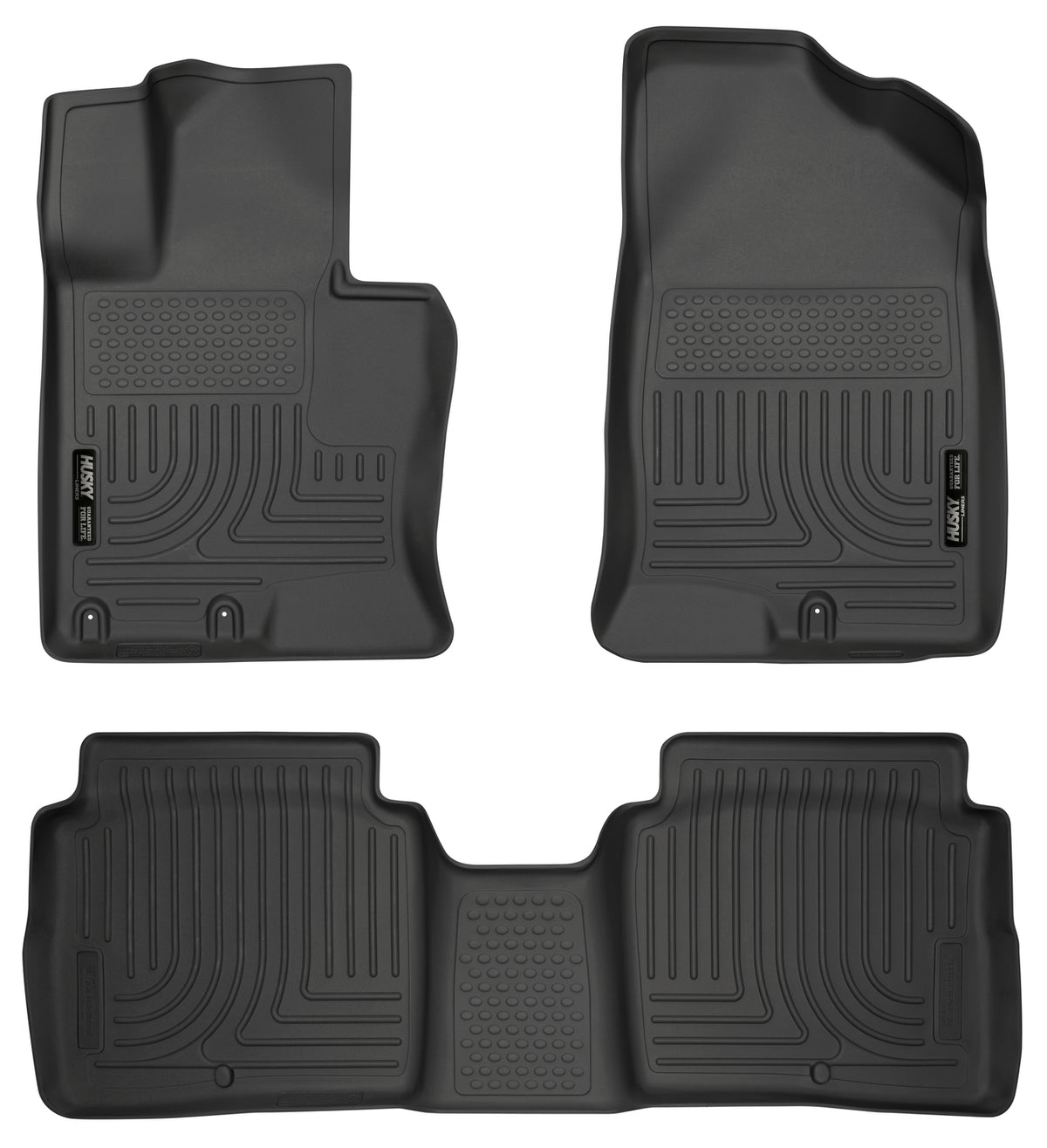 Weatherbeater Front & 2nd Seat Floor Liners For 2011-2015 Optima Husky Liners