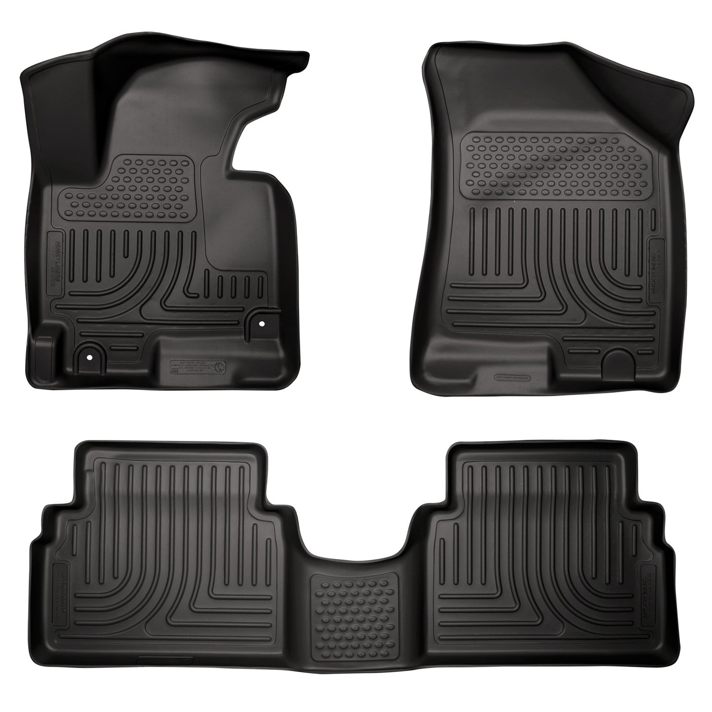 Weatherbeater Front & 2nd Seat Floor Liners For 2014-2015 Tucson Husky Liners