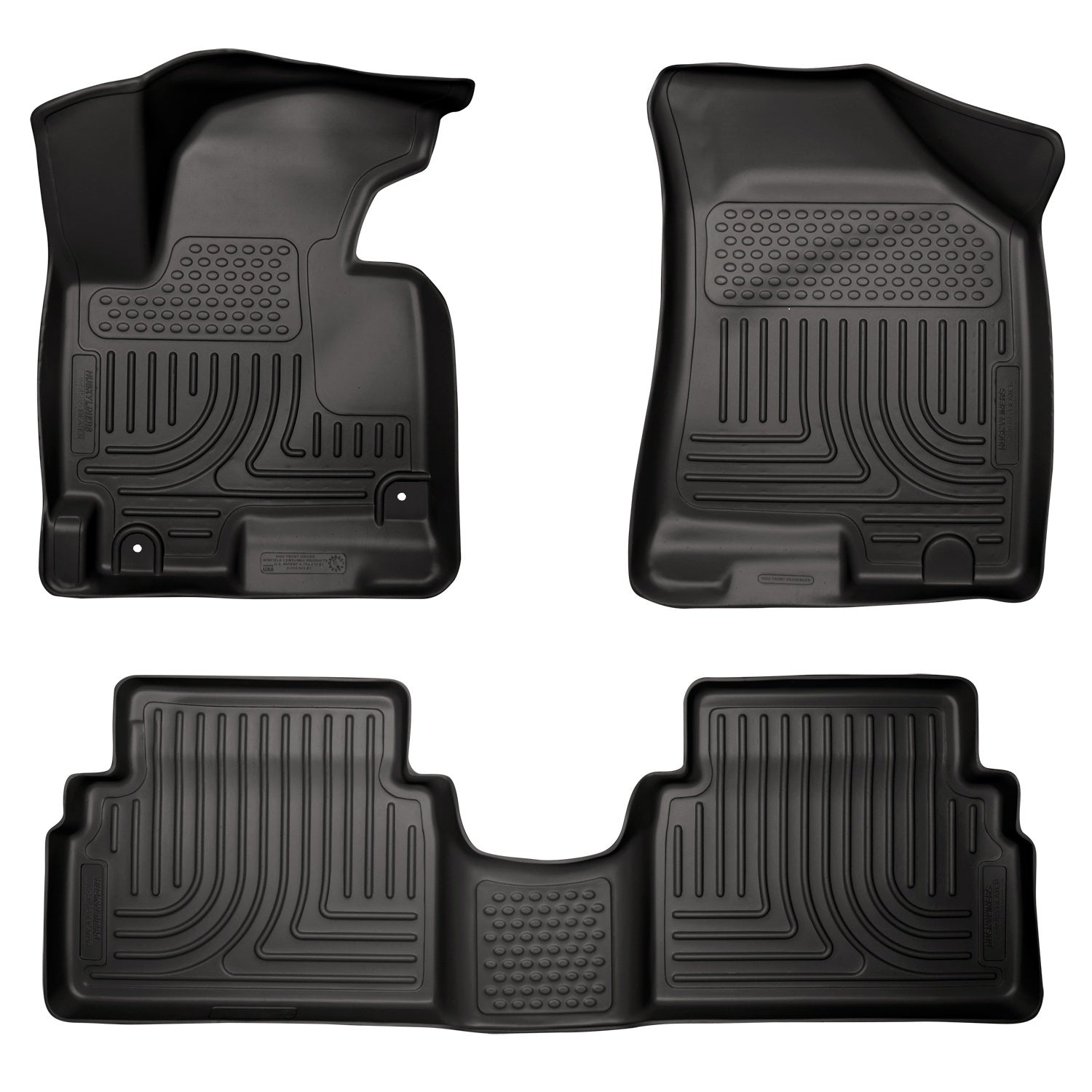 Weatherbeater Front & 2nd Seat Floor Liners For 2014-2015 Tucson Husky Liners