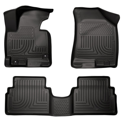 Weatherbeater Front & 2nd Seat Floor Liners For 2014-2015 Tucson Husky Liners