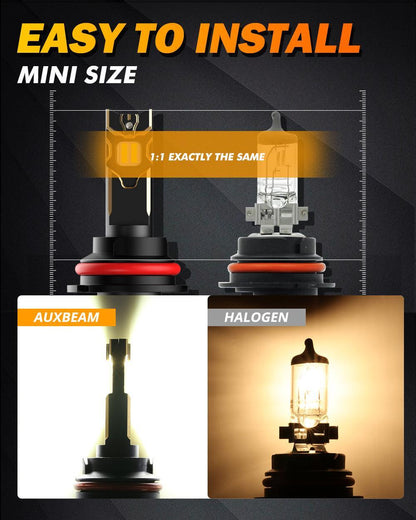 For 2004 Ford F-150 Heritage 9007 LED Headlight Bulbs