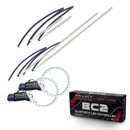 Oracle 16-18 Honda Pilot DRL Upgrade w/ Halo Kit - ColorSHIFT w/ BC1 Controller