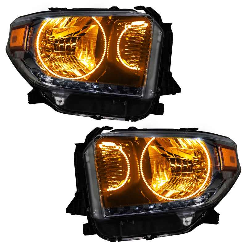 Oracle 14-17 Toyota Tundra SMD HL - Dual Halo Kit - ColorSHIFT w/ 2.0 Controller