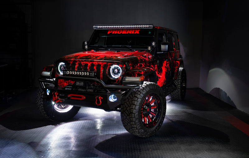 Oracle Oculus Bi-LED Projector Headlights for Jeep JL/Gladiator JT - w/ BC1 Controller