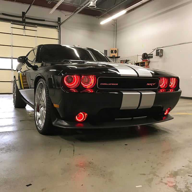 Oracle Dodge Challenger 08-14 Halo Kit (ProjectorHL) - ColorSHIFT w/ BC1 Controller