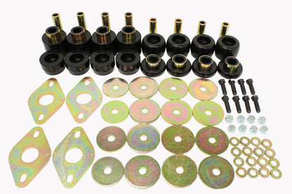 Energy Suspension 04-15 Nissan Titan Body Mount Set - Black