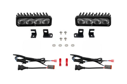Diode Dynamics 24-26 Toyota 4Runner Fog SS6 Max LED Kit White 6000K
