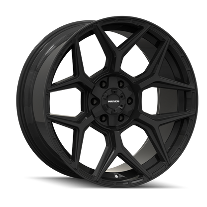 Mayhem Vanquish 8119 20X9.5 / 5x127/5x139.7 / 0mm Offset / 78.1mm Hub - Gloss Black