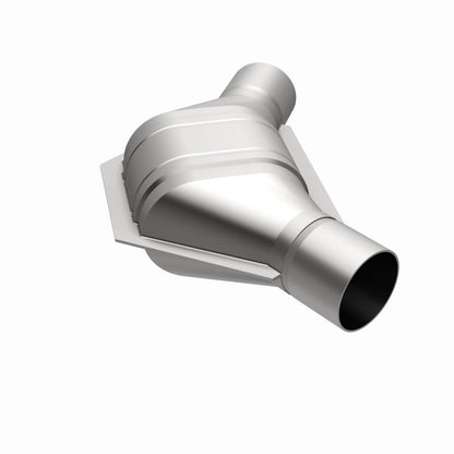 MagnaFlow Universal Catalytic Converter 2.25 Angled In/Out Front CA