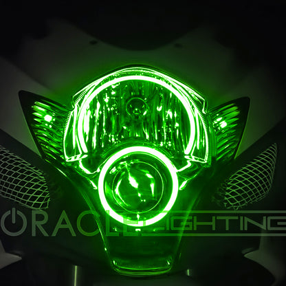 Oracle Suzuki GSX-R 1000 08-13 LED Motorcycle Halo Kit - ColorSHIFT