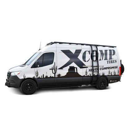 Westin 07-23 Mercedes-Benz Sprinter w/ 144in. Wheelbase Outlaw Nerf Step Bars - Textured Black