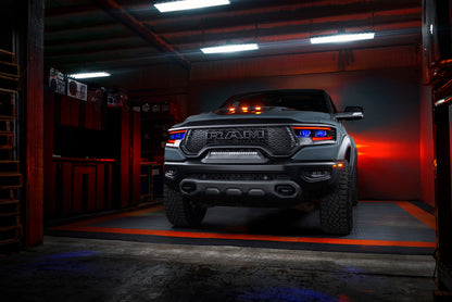 Oracle 19-21 RAM 1500 RGB Headlight Demon Eye Kit - LED Projector - w/o Controller