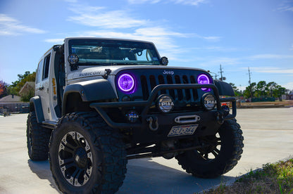 Oracle 07-16 Jeep Wrangler JK SMD HL - ColorSHIFT w/ 2.0 Controller