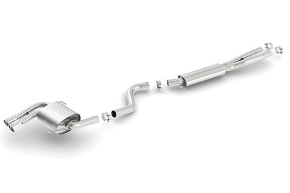 Borla 08-12 BMW 328i Sdm E90 2.0L RWD Dual Left Rear Exit Touring Cat-Back Exhaust