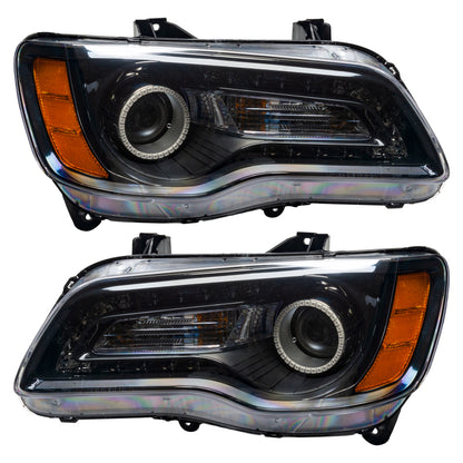 Oracle 11-14 Chrysler 300C SMD HL - Black - NON HID - White