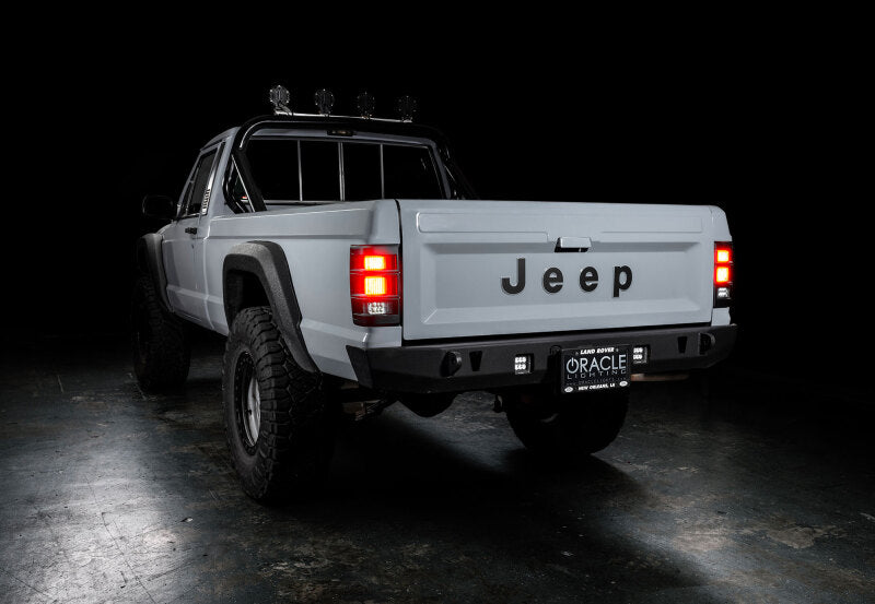 ORACLE Lighting Jeep Comanche MJ LED Tail Lights - Standard Red Lens