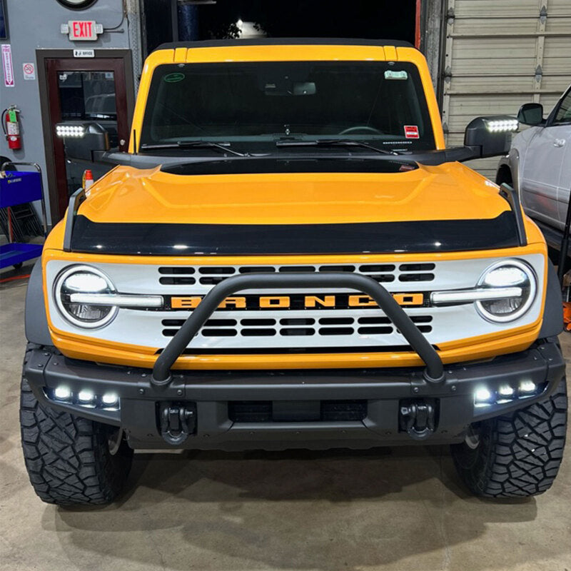 ORACLE Lighting 21-22 Ford Bronco Triple LED Fog Light Kit for Steel Bumper - White
