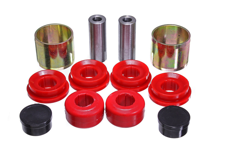 Energy Suspension 15-20 Ford Mustang Front Control Arm Bushing Set - Red