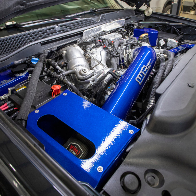 Wehrli 17-19 Chevrolet 6.6L L5P Duramax 4in Intake Kit - Candy Teal